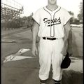 1960 Boog Powell, 19 years old with the Fox Cities Foxes, Orioles Class B Minor League 