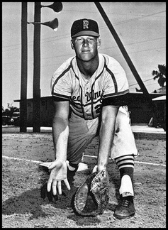 1961 Boog Powell Rochester Red Wings Orioles AAA Minor League 