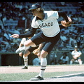 1976 The "Goose" in shorts White Sox experimental uniforms