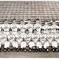 1953 Rochester Red Wings International League Champions. Wally Moon is on the front row 6th from the left.