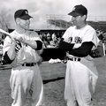 Mickey Mantle & Tommy Henrich 