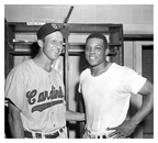 Stan Musial & Willie Mays    