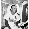 Stan Musial breaks Babe Ruth extra base hit record.