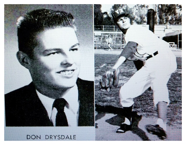 Don Drysdale HS Photo