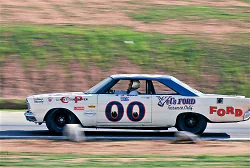 A.J. Foyt  Practice For The 1965 Motor Trend 500 Riverside