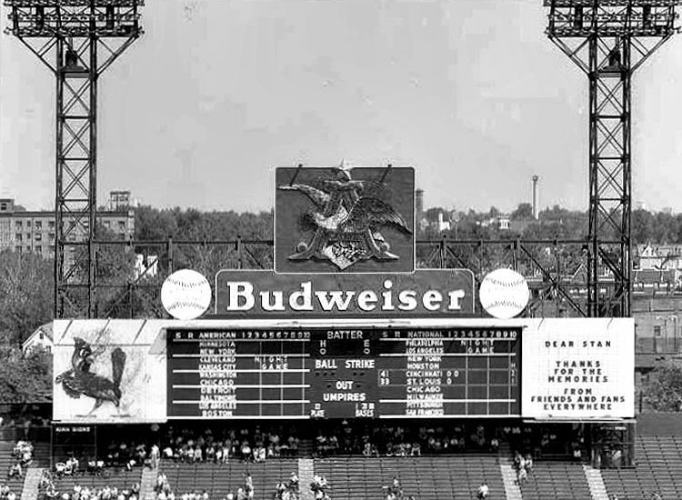The old scoreboard and eagle at Sportsman's Park.jpgCres.jpg
